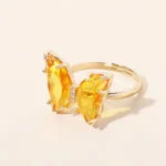 Bague Papillon Orange