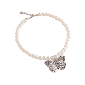 Collier Perle Papillon